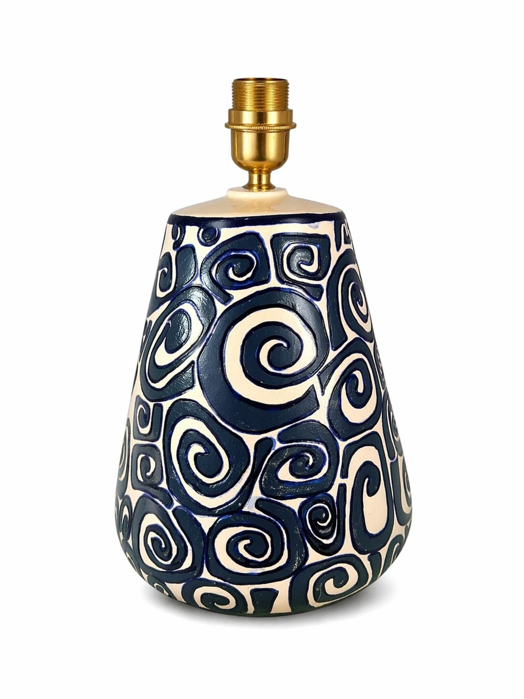 African Style Table Lamp with Elegant Warm Tones