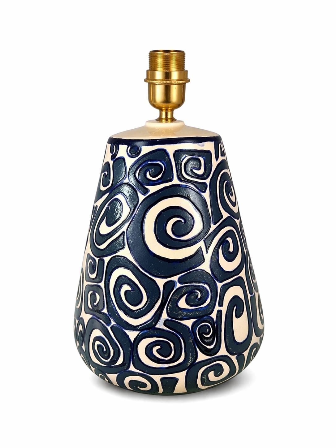 African Style Table Lamp with Elegant Warm Tones