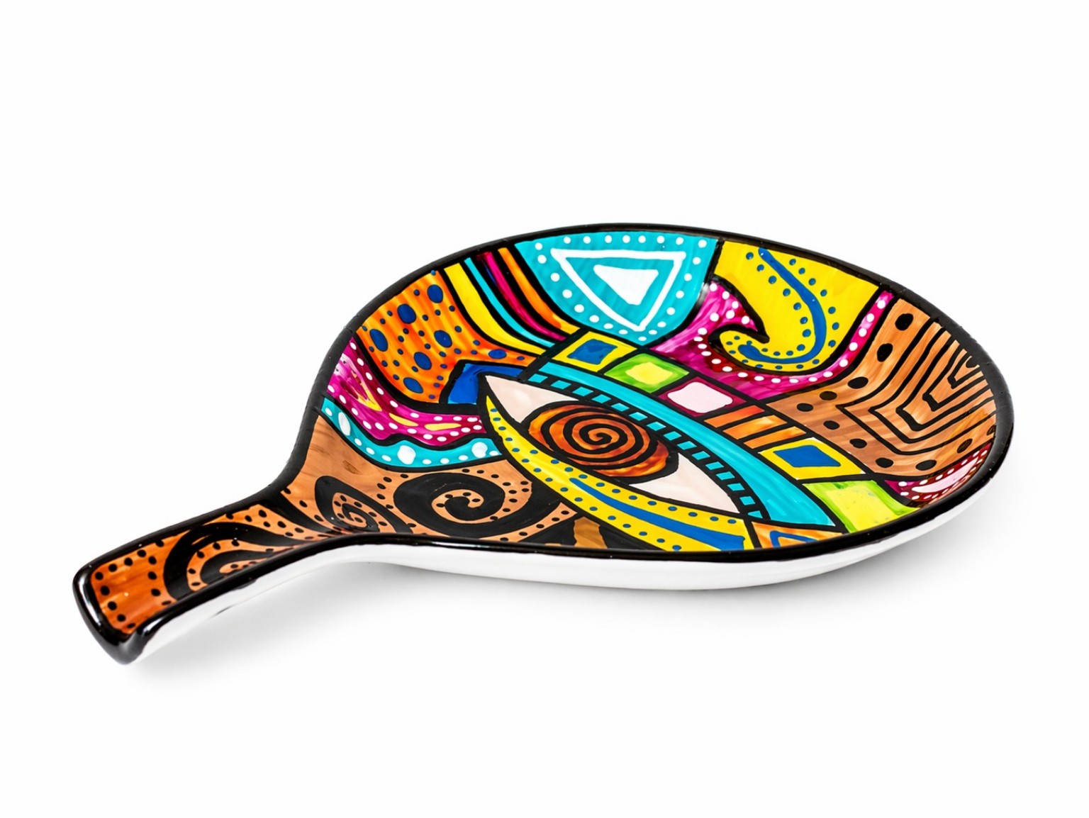 Abstract Art Serving Plate