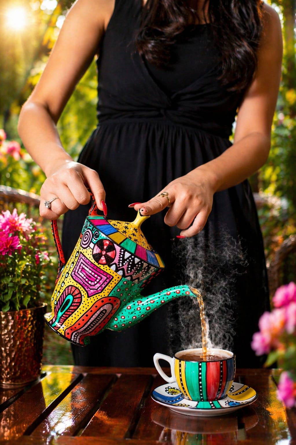 Handmade Tea Set – 14 Pieces