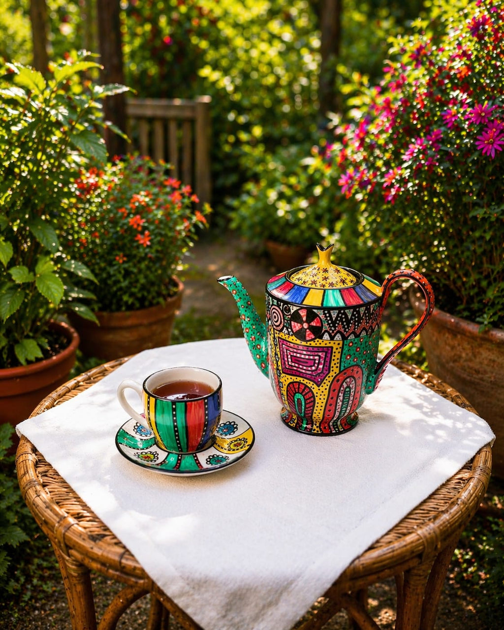 Handmade Tea Set – 14 Pieces