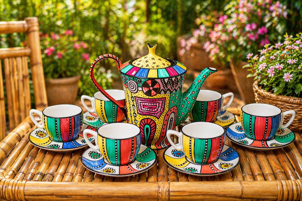 Handmade Tea Set – 14 Pieces