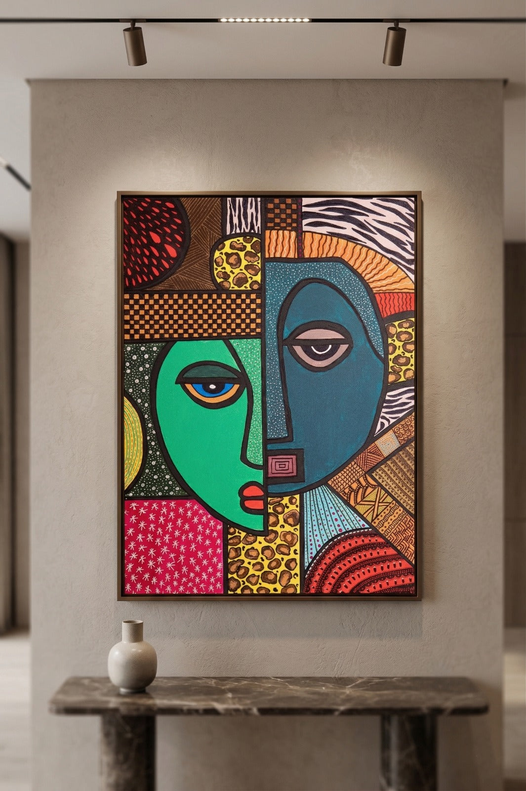 Handmade African Style Painting
