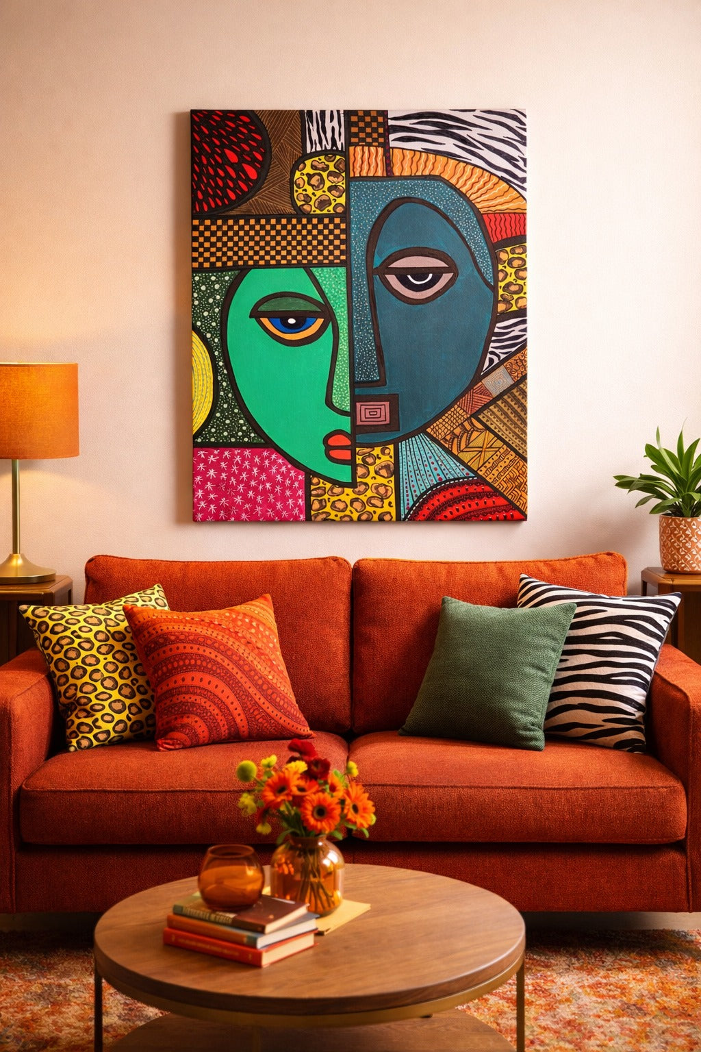 Handmade African Style Painting