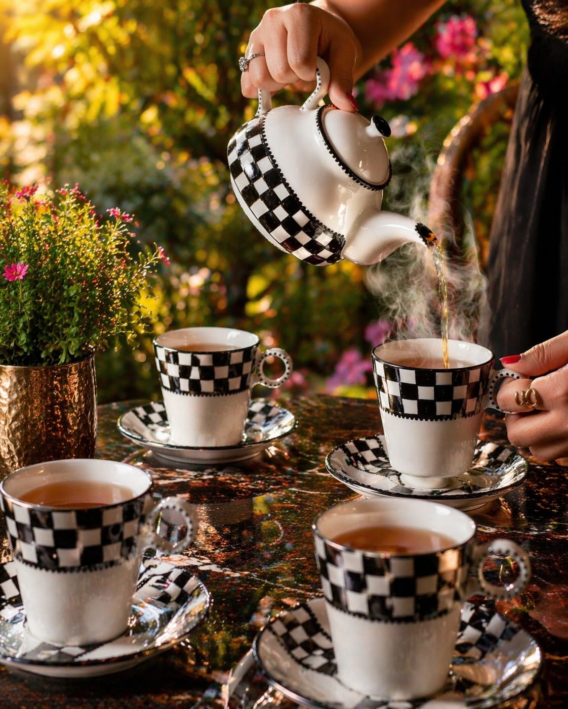 Handmade Tea Cup Set