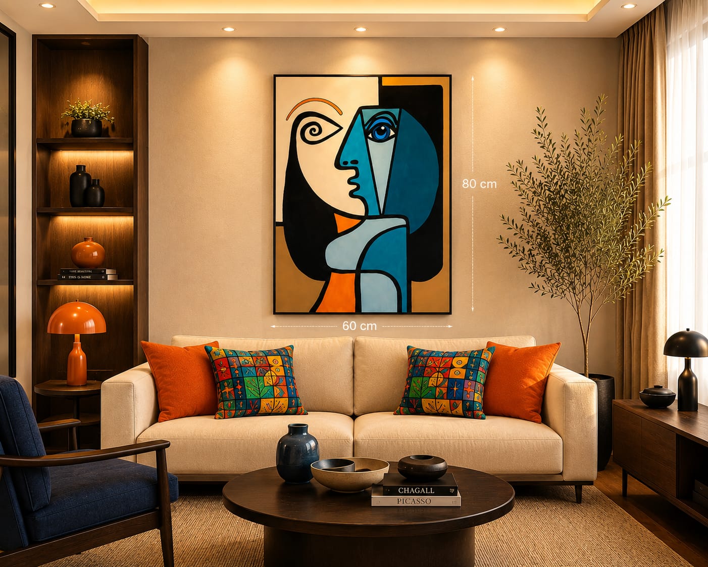 Modern Abstract Wall Art – Handmade Painting