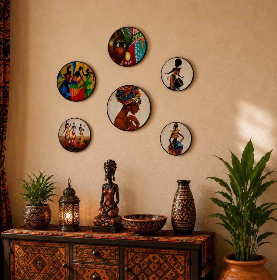 Inspired by the richness of African art