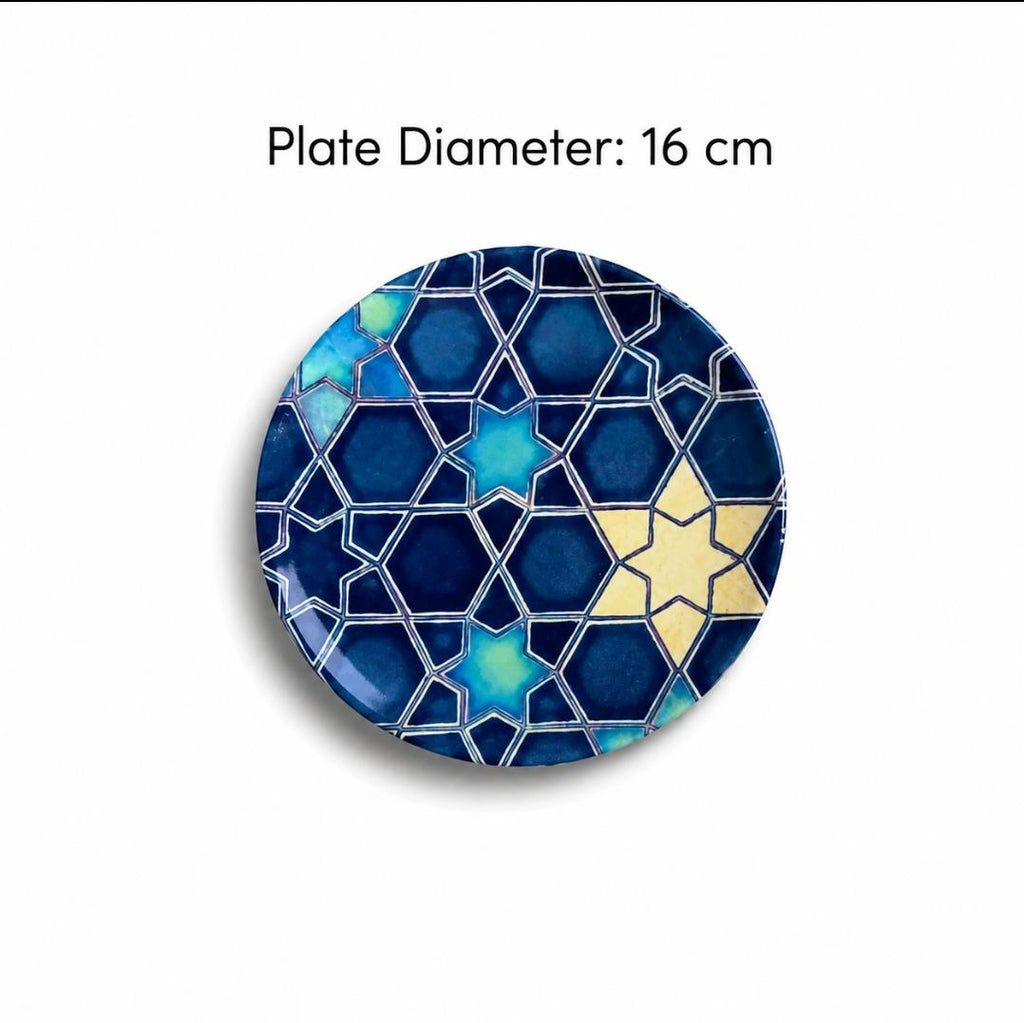 Islamic Geometric Wall Plate Collection