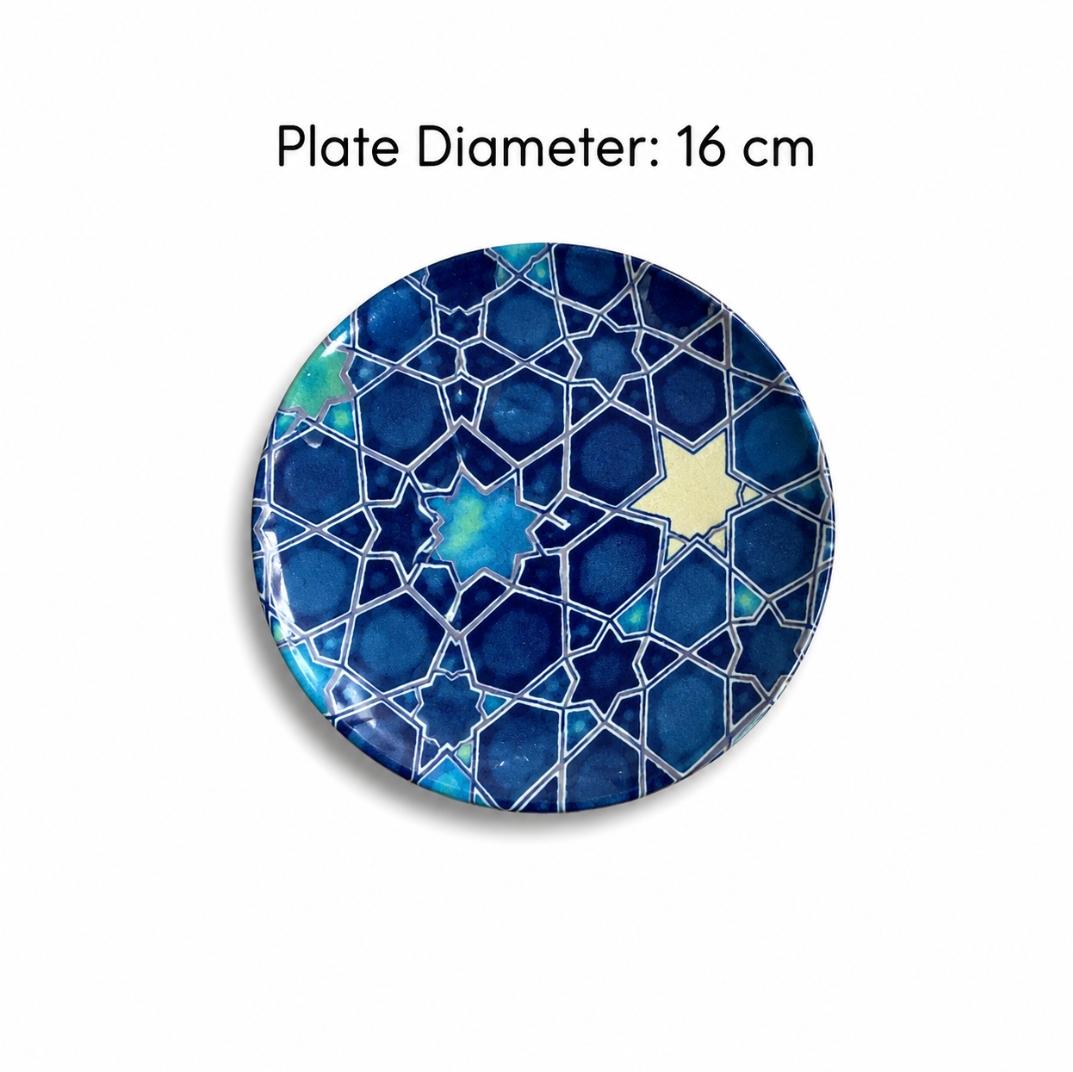 Islamic Geometric Wall Plate Collection