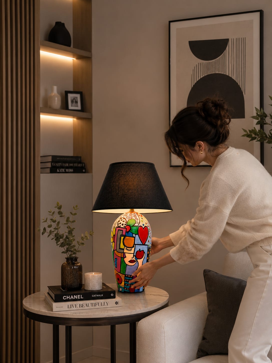 Modern Abstract Table Lamp