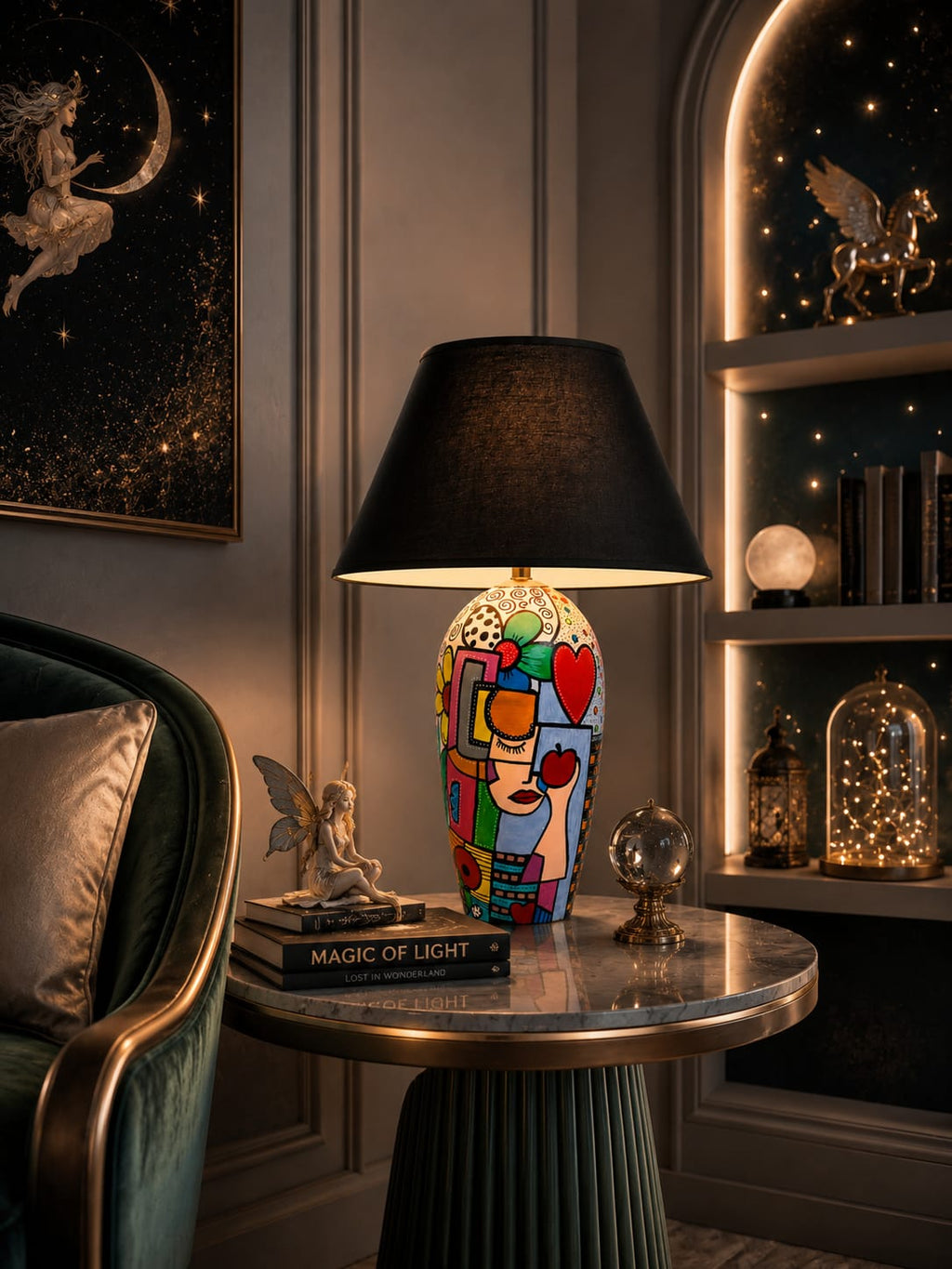 Modern Abstract Table Lamp