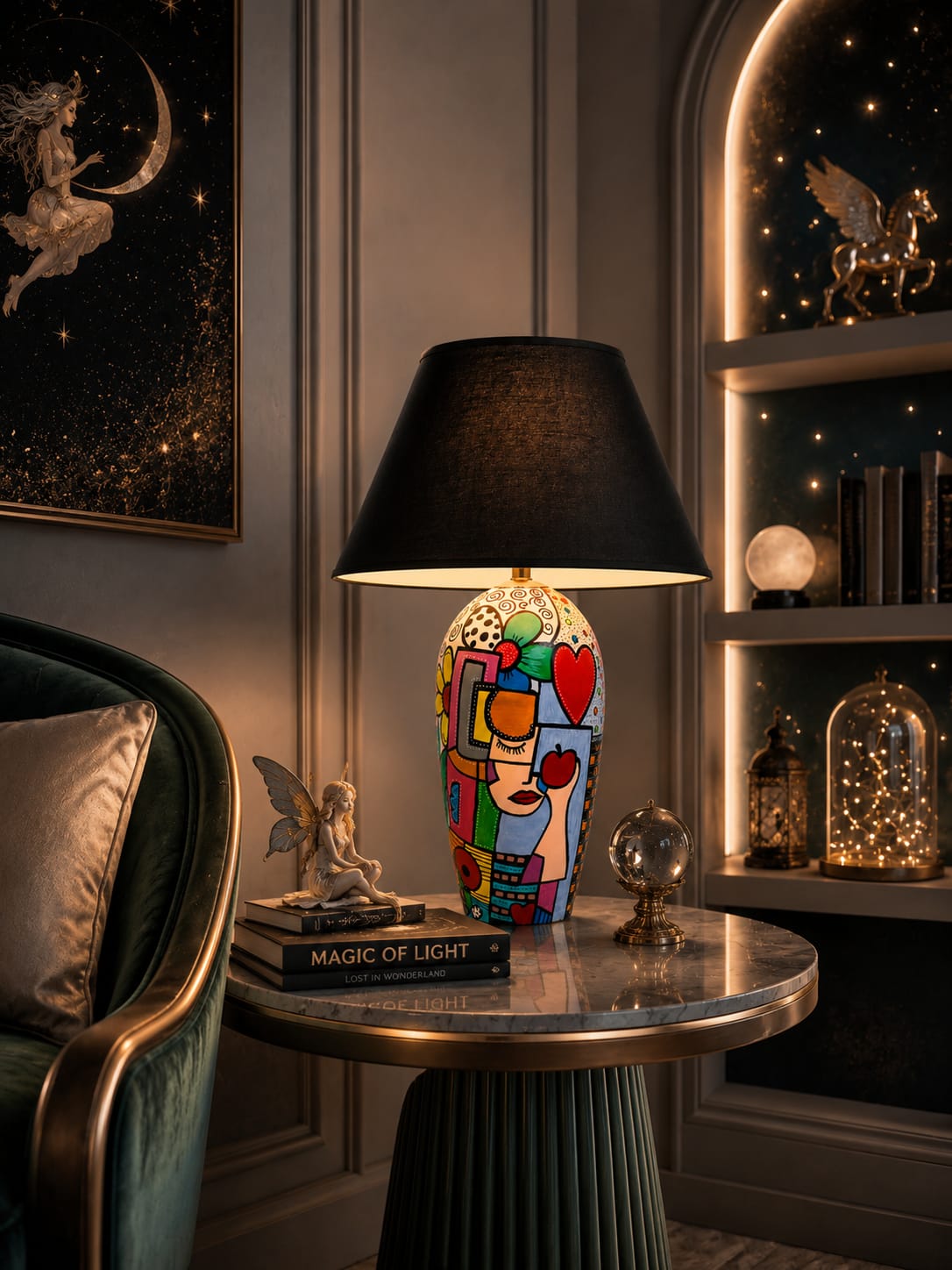 Modern Abstract Table Lamp